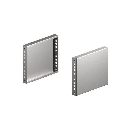 Rittal - Sockel/Sockelelement (Schaltschrank) Sockel-Blende seitlich VX 8660.080 (VE2) H:200mm,für T:400mm
