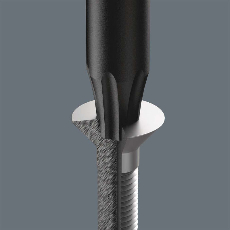Wera - Innensechsrund Schraubendreher Elektron. Schraubendreher 118042 6-rund, TX 6x40mm