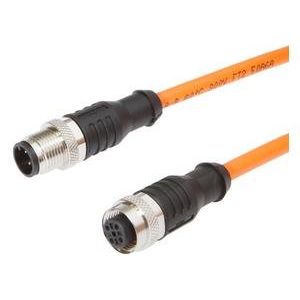 Ipf Electronic - Konfektioniertes Sensor-Aktor-Kabel Verbindungsleitung, 0,6m, VK06RF25 M12 Dose 4polig