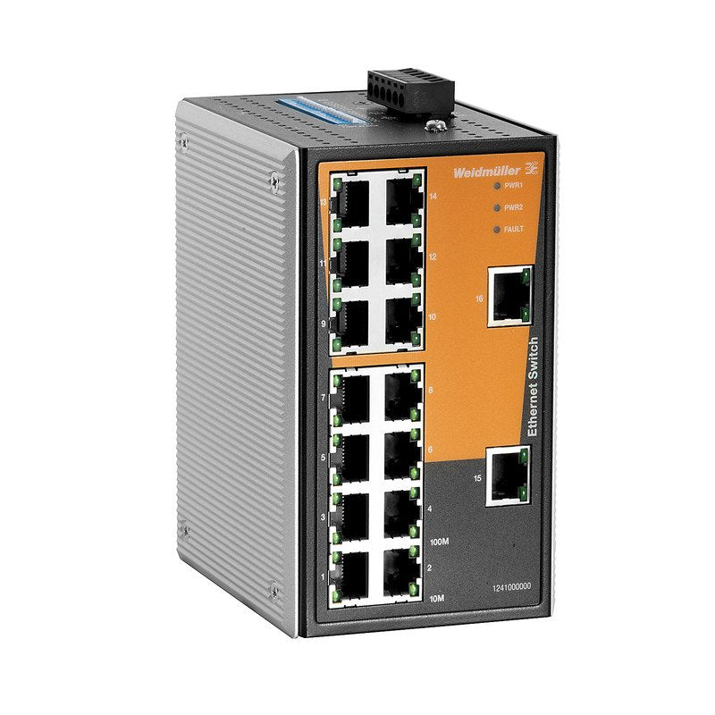 Weidmüller - Netzwerk Switch Netzwerk-Switch IE-SW-VL16-16TX