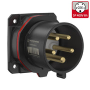Walther Werke - CEE-Gerätestecker (IEC 60309) CEE NEO Anbaugerätestecker FW610506CC gerade 16A5P6h IP54