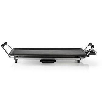 Nedis - Grillgerät Teppanyaki-Tischgrill FCTE110EBK50 47.5x26.5cm