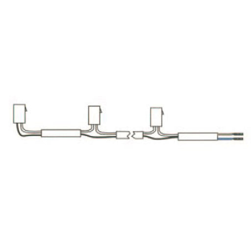 Scharnberger+Hasenbein - Elektrisches Zubehör/Ersatzteile für Leuchten Anschlußleitung 53880 2x0,75qmm 50cm ws