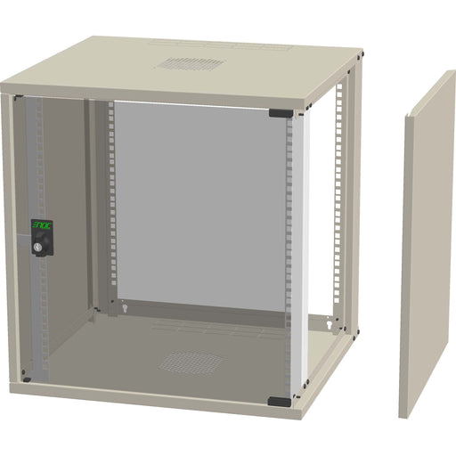 Enoc - Netzwerkgehäuse Economy Wandschrank 21HE W3 21-5-S 550x500x980mm sw