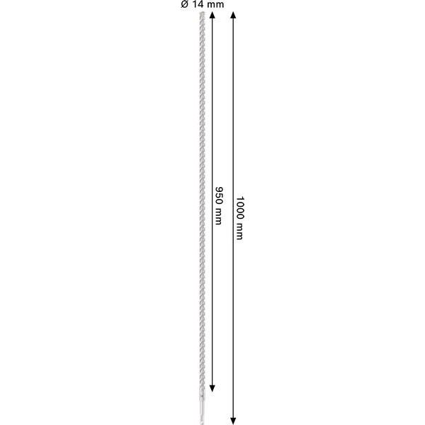 Bosch - Bohrer PRO SDS plus-5X 2608707251 Hammerbohrer 14 x