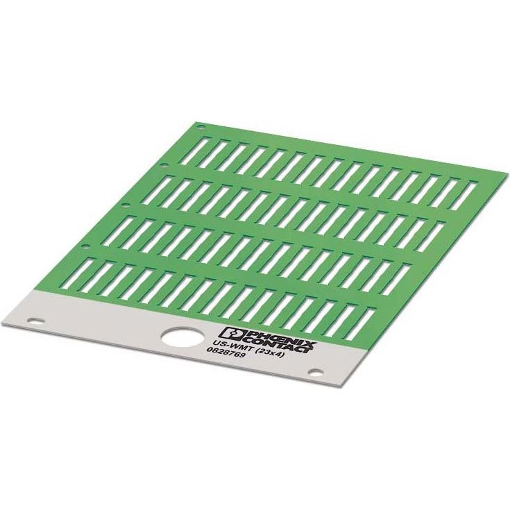 Phoenix Contact - Kabelmarkierungssystem Kabelmarker US-WMT (23X4) GN − 10 Stück