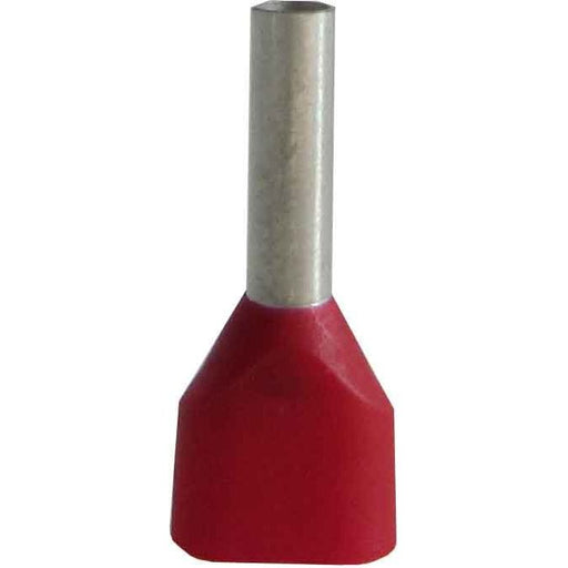 Zoller+Fröhlich - Aderendhülse Zwillings-Aderendhülse V30AE000609 2x1,00/8N rot − 500 Stück