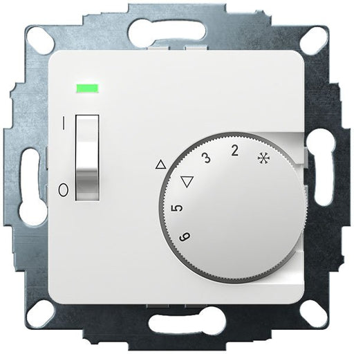 Eberle Controls - Raumthermostat/Uhrenthermostat UP-Raumregler 5-30C AC230V UTE 1015-RAL9016-G50 1Öffner