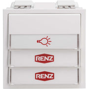 Renz Metallwaren - Funktionsmodul für Türkommunikation Komb.Klingel/Lichtmodul 97-9-85275 ws − 1 Stück
