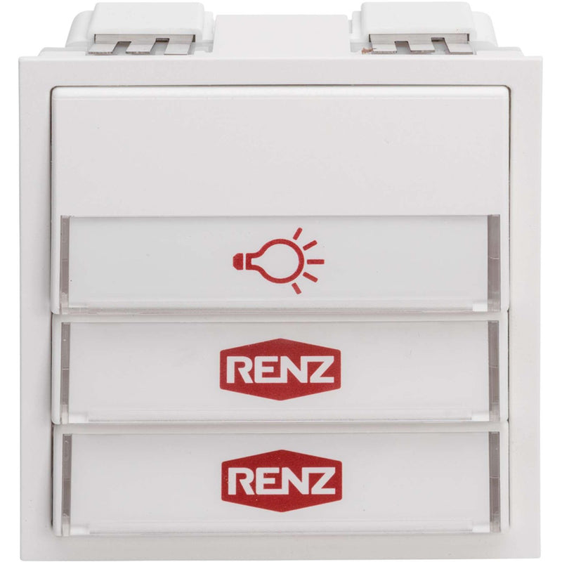 Renz Metallwaren - Funktionsmodul für Türkommunikation Komb.Klingel/Lichtmodul 97-9-85275 ws − 1 Stück