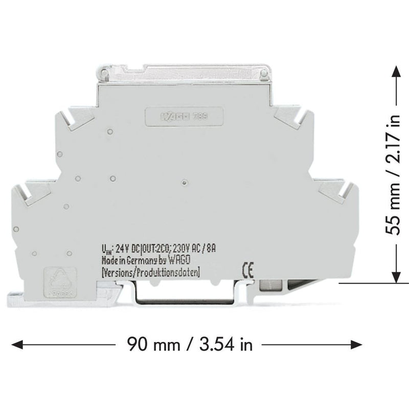 WAGO - Schaltrelais Stromstoßschaltermodul 789-571 DC 24 V