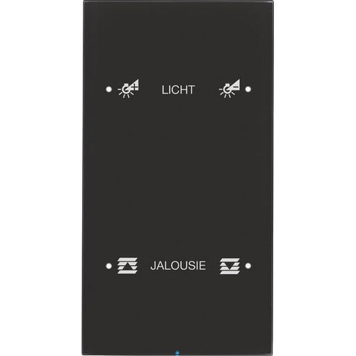 Berker - Bussystem-Tastsensor Touch-Sensor 2fach 75142155 Glas schwarz