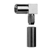 Telegärtner - Koax-Steckverbinder SMB-Winkelbuchse cr AU 100024873 G8 (RD-316) − 5 Stück