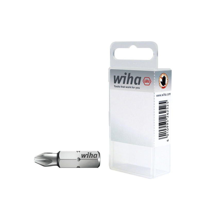 Wiha - Bit-Set Phillips-Bits 7011-92103 PH1 25mm i.Kunststoffbox