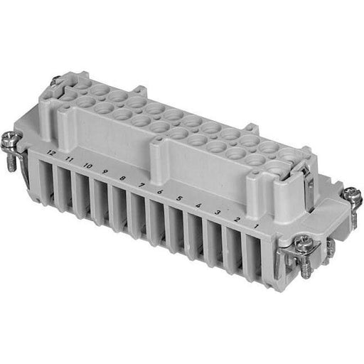 Amphenol Tuchel - Kontakteinsatz für Rechtecksteckverbinder Buchseneinsatz C146 10B024-002-1 24pol.+PE 18A 400V