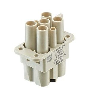 Harting - Kontakteinsatz für Rechtecksteckverbinder Buchseneinsatz 09120062762 Han Q 4/2 F-AS-QL − 10 Stück