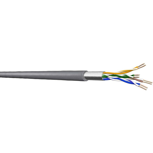 Draka Comteq (DNT) - Daten- und Kommunikationskabel UC300 S24 Kat.5e grau LSHF 60011535-Eca-T1000 4P F/UTP AWG24 − 1000 Meter