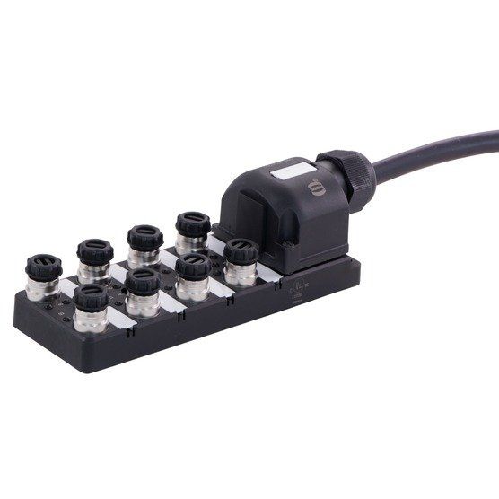 Harting - Passiver Sensor-/Aktor-Verteiler (mit Leitung) Verteilerboxen 090700021200 Anschlusshaube