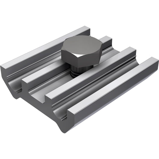 SL Rack - Photovoltaik-Verbindungs- und Befestigungselement Blitzschutzklemme 91520-00 niedrig − 1 Stück