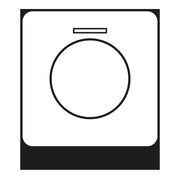 Jung - Abdeckung/Bedienelement für Installationsschalterprogramme Abdeckung Drehsensor CD 1540 KO5 SW schwarz − 1 Stück