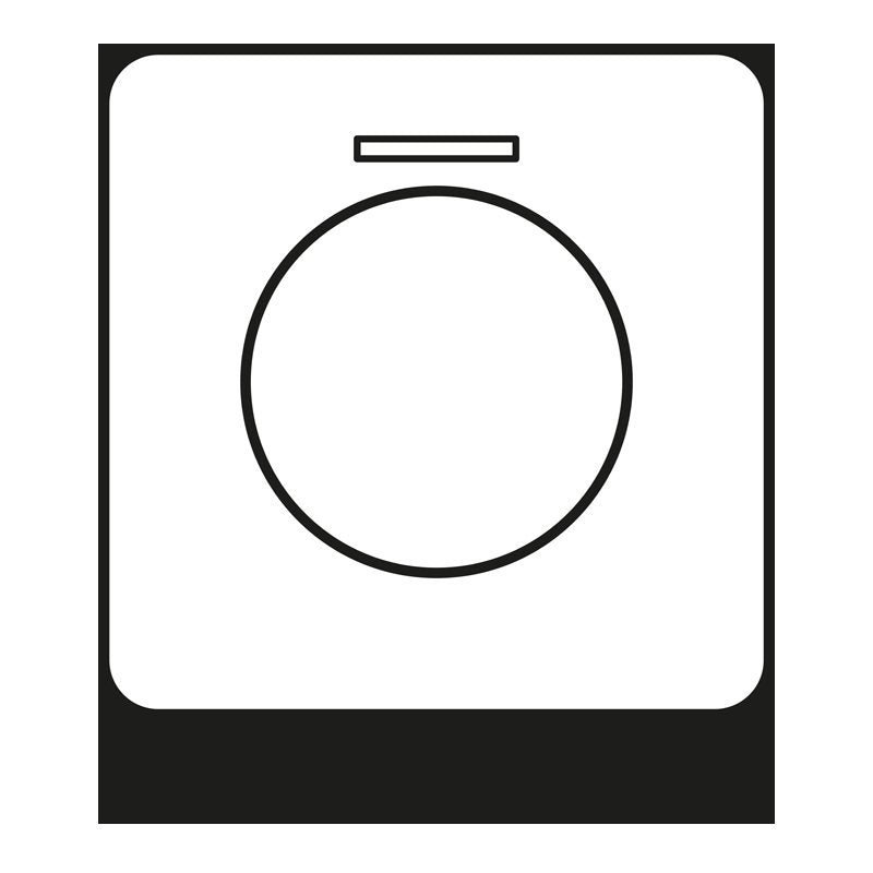 Jung - Abdeckung/Bedienelement für Installationsschalterprogramme Abdeckung Drehsensor CD 1540 KO5 SW schwarz − 1 Stück