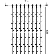 Scharnberger+Hasenbein - Festbeleuchtung LED-Drape Lite 1200 58346 2x6m 230V