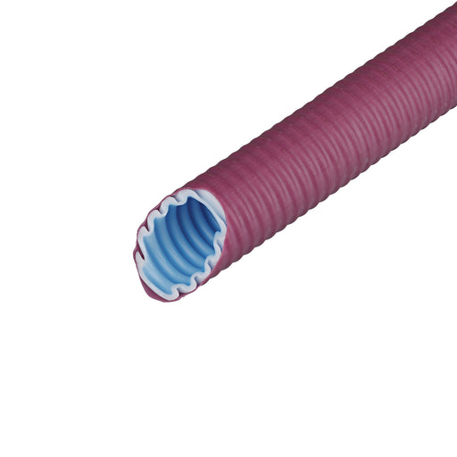 Fränkische - Elektro-Installationsrohr Kunststoff Kunststoffwellrohr FFKuS-EMF105co2ntr16 biegsam magenta − 50 Meter