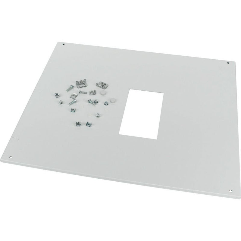 Eaton - Abdeckung/Blende/Beschriftungsleiste (Schaltschrank) Frontblende +Einbausatz XMN342406CV2 NZM3 vertikal grau