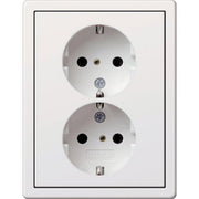 Gira - Steckdose Schuko-Steckds. 2f. rws-gl 0780112