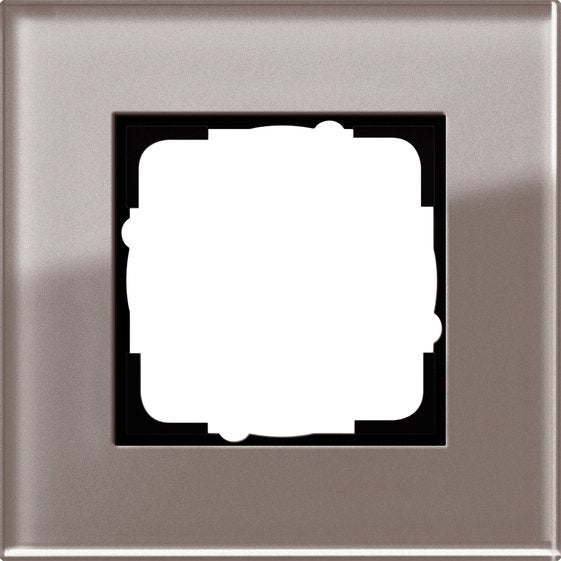 Gira - Abdeckrahmen 1fach Esprit 0211122 Glas Umbra