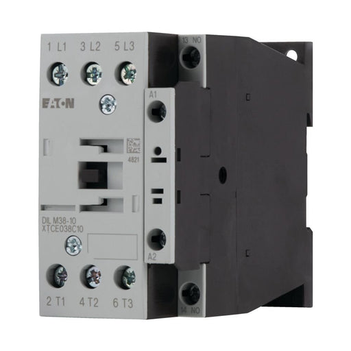 Eaton - Leistungsschütz zum Schalten von Wechselstrom Leistungsschütz DILM38-10(24V50HZ) 18,5kW/400VAC