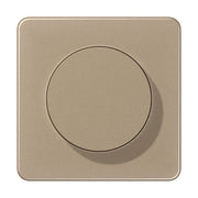 Jung - Abdeckung/Bedienelement für Installationsschalterprogramme Abdeckung mit Drehknopf CD 1740 GB Serie CD, gold-bronz
