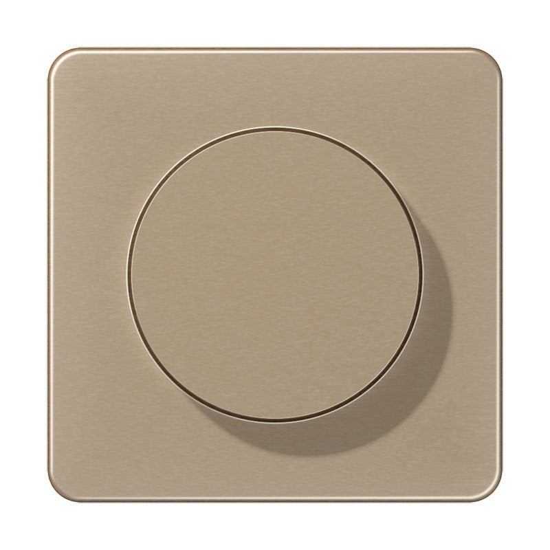 Jung - Abdeckung/Bedienelement für Installationsschalterprogramme Abdeckung mit Drehknopf CD 1740 GB Serie CD, gold-bronz