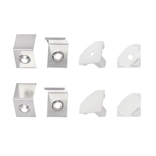 Nobile - Zubehör/Ersatzteile für Lichtschlauch/-band Ersatzkit f. Alu Eckprofil 5011147810 weiß − 1 Stück