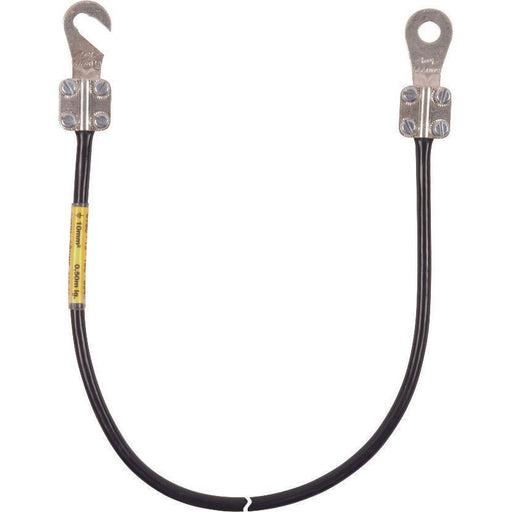 DEHN - Zubehör/Ersatzteile für Erdung und Blitzschutz Erdungsleitung EL16L155MKSO810KSG8 16mm2/L 1,5m schw