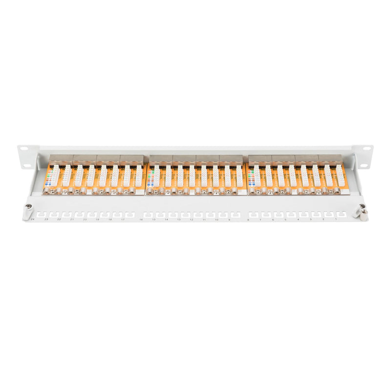 DIGITUS - Patchpanel Kupfer Patchpanel Kat.6 Classe E DN-91624S 24xRJ 45 STP 7035