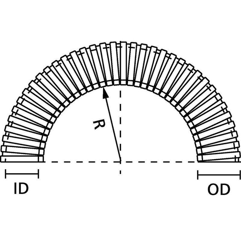 HellermannTyton - Metall-Schutzschlauch Schutzschlauch SC20 si − 25 Meter