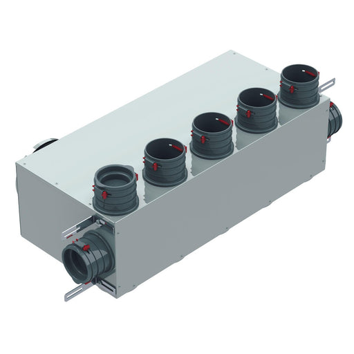 Helios Ventilatoren - Zubehör/Ersatzteile für Ventilatoren Multi-Verteilerkasten FRS-MVK 5+2-75/160 H FlexPipe, DN 75