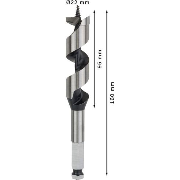 Bosch - Bohrer Holzschlangenbohrer 2608585706 PRO Wood