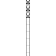 Siedle&Söhne - Kommunikations-Säule Kommunikations-Stele KS 616-5 SM 1,6m sil/met 5Mod