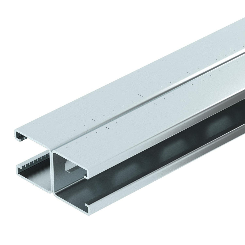 OBO Bettermann - Stiel/Profilschiene Profilschiene MS4182P3000FS 3000x82x41mm − 3 Meter