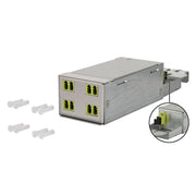 Metz Connect - Moduleinsatz für Patchpanel LWL DCCS Baugruppe 130D228JM0000B OM5 4xLC-Duplex
