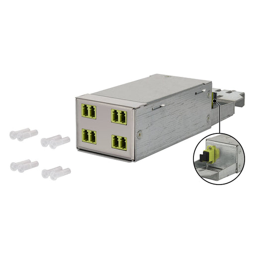 Metz Connect - Moduleinsatz für Patchpanel LWL DCCS Baugruppe 130D228JM0000B OM5 4xLC-Duplex