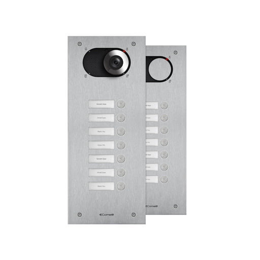 Comelit - Türstation für Türkommunikation Frontplatte Switch IX0107 7 Teiln. 1-reih. V4A