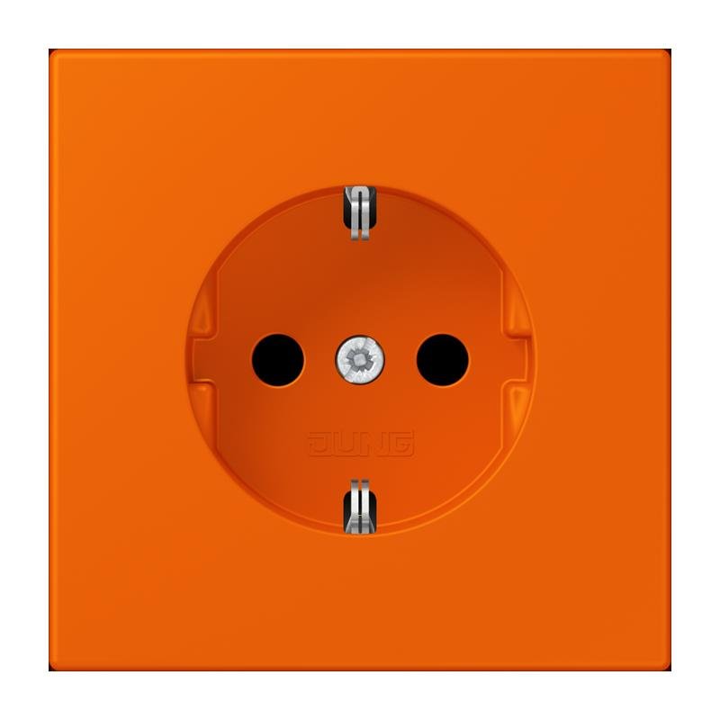 Jung - Steckdose SCHUKO Steckdose LC 1521 224 orange (32080)