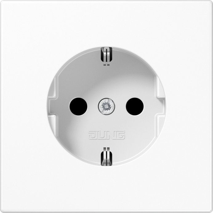 Jung - Steckdose SCHUKO-Steckdose 16A 250V LS 1520 BFKI WW m.Berührungsschutz
