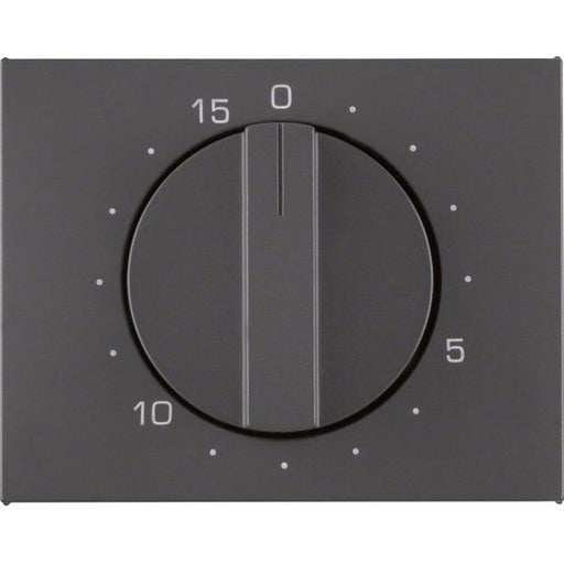 Berker - Abdeckung/Bedienelement für Installationsschalterprogramme Zentralstück 16347106 Regulierknopf