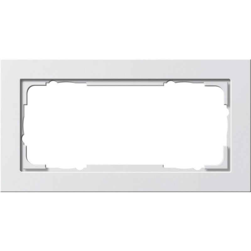 Gira - Abdeckrahmen Rahmen 2f.rws-gl 100229 o. Mittelsteg