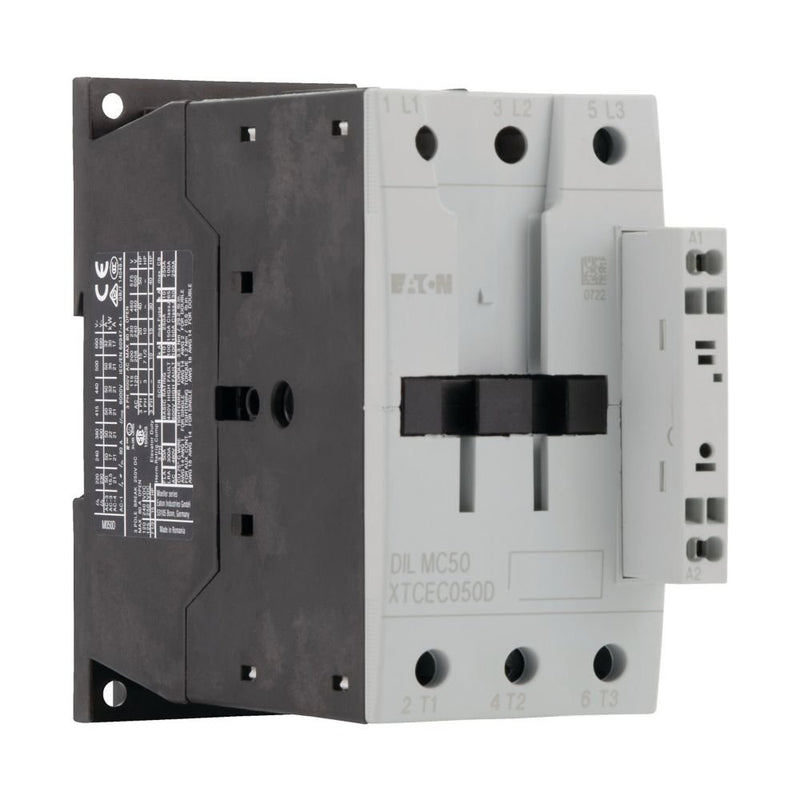 Eaton - Leistungsschütz zum Schalten von Wechselstrom Leistungsschütz DILMC50(RDC24) 22kW/400V, DC