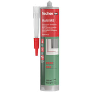 Fischer Deutschl - Montagekleber Kleb-/Dichtstoff FIXITKD290WS − 12 Packung